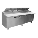 Delfield 18672PTLP Refrigerated Counter, Pizza Prep Table