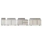 Delfield 4427NP-6 Refrigerated Counter, Sandwich / Salad Unit