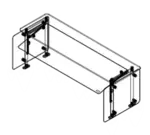 Delfield DCFSFS Sneeze Guard, Stationary