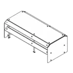 Delfield DCFSHD Sneeze Guard, Stationary