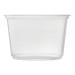 Deli Container, 16 oz, Clear, Polypropylene, (500/Case), Karat FP-DC16-PP