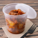 Deli Container, 24 oz, Clear, Polypropylene, With Lid, (240/Case), Karat FP- IMDC24-PP