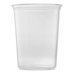 Deli Container, 32 oz, Translucent, Polypropylene, (500/Case), Karat FP-DC32-PP