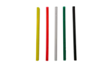 DIAMOND STRAWS, INC. Drink Straws Giant 6" Assorted solid colors (pink, blue, green & yellow), (Sold Per Case 3000 straws) DIAMOND STRAWS, INC. 6BPSC