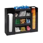 Dispense-Rite DLCO-5BT Condiment Caddy, Countertop Organizer