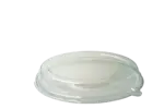 Dome Lid, 10"x7.5", White, PETE, (250/Case) Fineline Setting 42OBL32