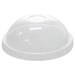 Dome Lid, 5", Clear, Plastic, Karat (12/Case), Lollicup C-KDL130-PET