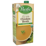 Chicken Broth, 32 oz, Low Sodium, Pacific Foods 621293