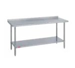 Duke 314-2460-2R Work Table,  54" - 62", Stainless Steel Top