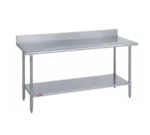 Duke 314-2460-5R Work Table,  54" - 62", Stainless Steel Top