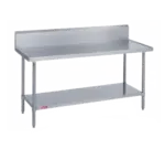 Duke 314-30132-10R Work Table, 121" - 132", Stainless Steel Top