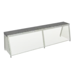 Duke 956-460-5 Serving Counter, Overshelf