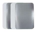 DURABLE PACKAGING INTER. Board Lid, Fits 250/230, Aluminum, (500/Case), Durable Packaging L250-500