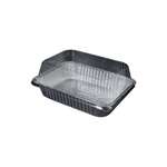 DURABLE PACKAGING INTER. Dome Lid, 13" x 9", Plastic, Clear, (250/Case) Durable Packaging P4700-250