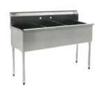 Eagle Group 1836-3-16/3 Sink, (3) Three Compartment