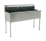 Eagle Group 2460-3-16/3 Sink, (3) Three Compartment