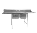 Eagle Group 314-16-2-18-3VP Sink, (2) Two Compartment