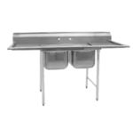 Eagle Group 314-16-2-24 Sink, (2) Two Compartment