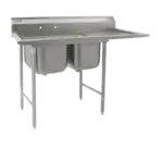 Eagle Group 414-16-2-18R-X Sink, (2) Two Compartment