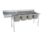 Eagle Group 414-16-4-18R Sink, (4) Four Compartment