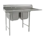 Eagle Group 414-18-2-18R-X Sink, (2) Two Compartment
