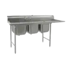 Eagle Group 414-18-3-18R-X Sink, (3) Three Compartment
