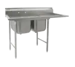 Eagle Group 414-24-2-18R Sink, (2) Two Compartment