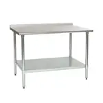 Eagle Group BPT-2424B-UT Work Table,  24" - 27", Stainless Steel Top