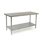 Eagle Group BPT-2424SB Work Table,  24" - 27", Stainless Steel Top
