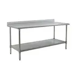 Eagle Group BPT-2424SB-BS Work Table,  24" - 27", Stainless Steel Top