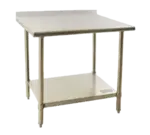 Eagle Group BPT-2430FL Work Table,  30" - 35", Stainless Steel Top