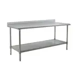 Eagle Group BPT-2436SB-BS Work Table,  36" - 38", Stainless Steel Top