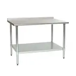 Eagle Group BPT-3096EB-UT Work Table,  85" - 96", Stainless Steel Top