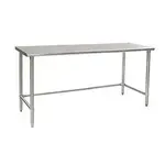 Eagle Group BPT-3096STEB Work Table,  85" - 96", Stainless Steel Top