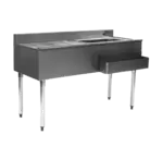 Eagle Group CWS4-18R Underbar Ice Bin/Cocktail Station, Drainboard