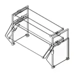 Eagle Group DCS3-SS-DT1 Sneeze Guard, Stationary