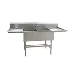 Eagle Group FFN2748-2-30-14/3 Sink, (2) Two Compartment