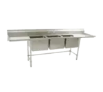 Eagle Group S16-20-2-18 Sink, (2) Two Compartment