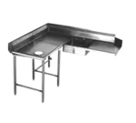 Eagle Group SDTCL-120-14/3 Dishtable, Soiled "L" Shaped