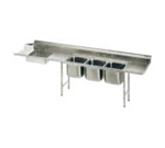 Eagle Group SDTPR-124-14/3 Dishtable, with Potsinks