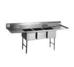 Eagle Group SFN3242-3-18L-14/3 Sink, Supermarket