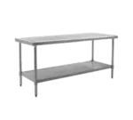 Eagle Group T24108SEM Work Table,  97" - 108", Stainless Steel Top