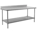 Eagle Group T24108SEM-BS Work Table,  97" - 108", Stainless Steel Top