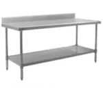 Eagle Group T24120SEM-BS Work Table, 109" - 120", Stainless Steel Top