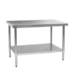 Eagle Group T24132EM Work Table, 121" - 132", Stainless Steel Top