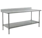 Eagle Group T24144SE-BS Work Table, 133" - 144", Stainless Steel Top