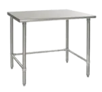 Eagle Group T2424STEB Work Table,  24" - 27", Stainless Steel Top