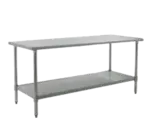 Eagle Group T2430SB Work Table,  30" - 35", Stainless Steel Top