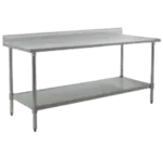 Eagle Group T2430SB-BS Work Table,  30" - 35", Stainless Steel Top