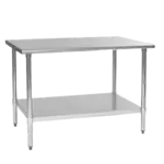 Eagle Group T2436B-1X Work Table,  36" - 38", Stainless Steel Top